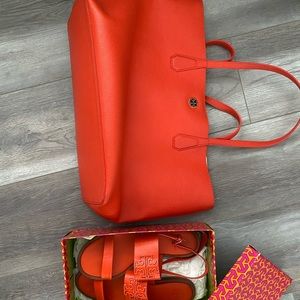Tory Burch bundle Bag & Sandals